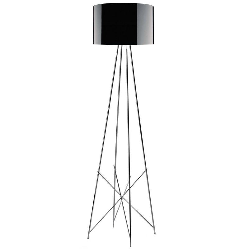 Lampadaire Ray F2 de Rodolfo Dordoni - Flos-Noir-The Woods Gallery