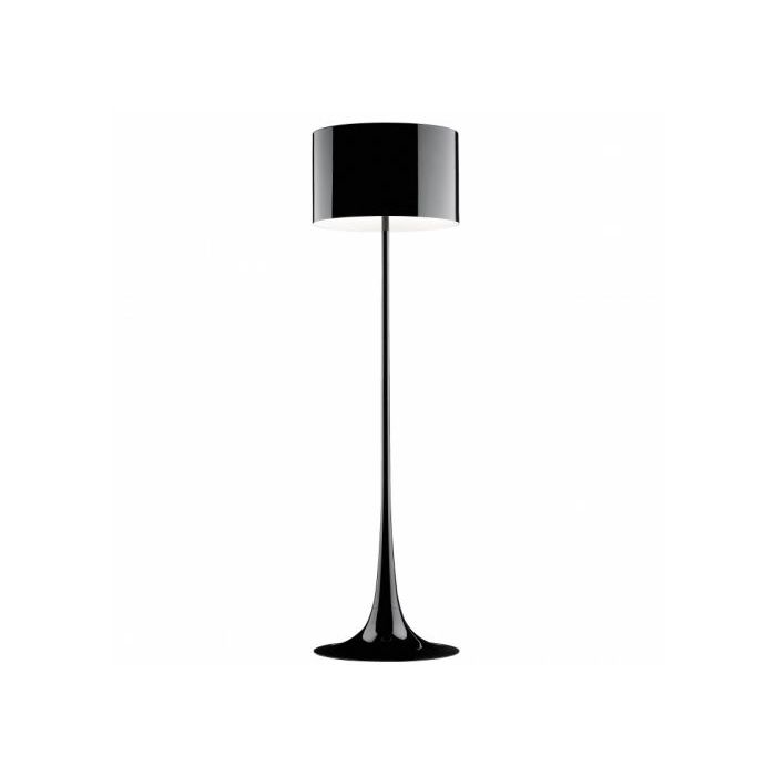 Lampadaire Spun Light F de Sebastian Wrong - Flos-Noir-The Woods Gallery