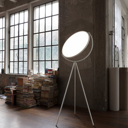 Lampadaire Superloon de Jasper Morrison - Flos-Blanc-The Woods Gallery