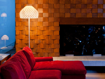 Lampadaire Tatou F de Patricia Urquiola - Flos-Blanc-The Woods Gallery