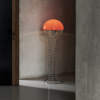 Lampadaire Wire de Verner Panton - Verpan-Blanc-The Woods Gallery
