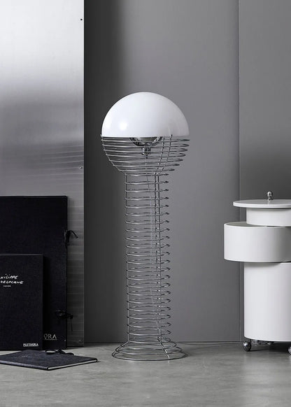 Lampadaire Wire de Verner Panton - Verpan-Blanc-The Woods Gallery