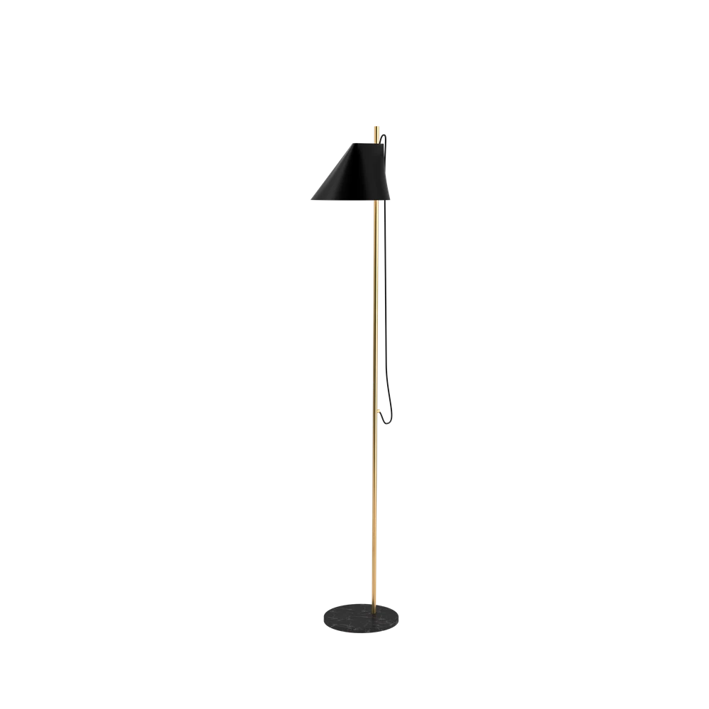 Lampadaire Yuh - Louis Poulsen-Noir brossé-The Woods Gallery