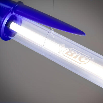 Lampe BIC H 178 cm - Seletti PRECOMMANDE POUR SEPTEMBRE 2026-Bleu-The Woods Gallery