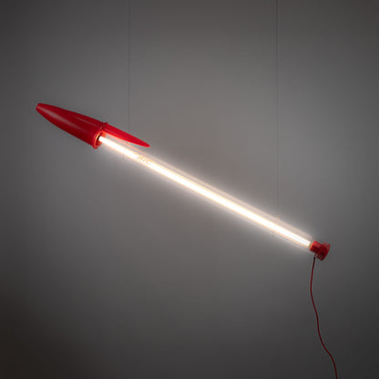 Lampe BIC H 178 cm - Seletti PRECOMMANDE POUR SEPTEMBRE 2026-Bleu-The Woods Gallery