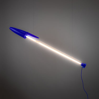 Lampe BIC H 178 cm - Seletti PRECOMMANDE POUR SEPTEMBRE 2026-Bleu-The Woods Gallery