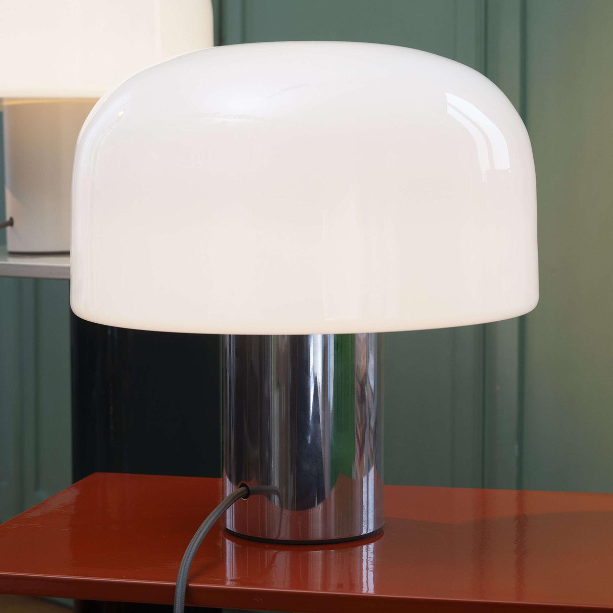 Lampe Bellhop Glass T de Barber &amp; Osgerby - Flos-Aluminium-The Woods Gallery