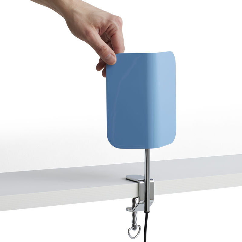 Lampe Clip Apex - Orientable - Hay-Bleu pastel-The Woods Gallery
