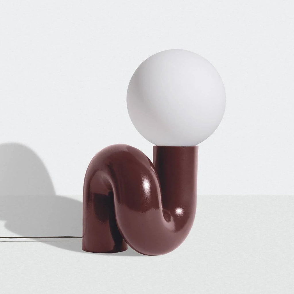 Lampe Neotenic L - Petite Friture-Marron-The Woods Gallery