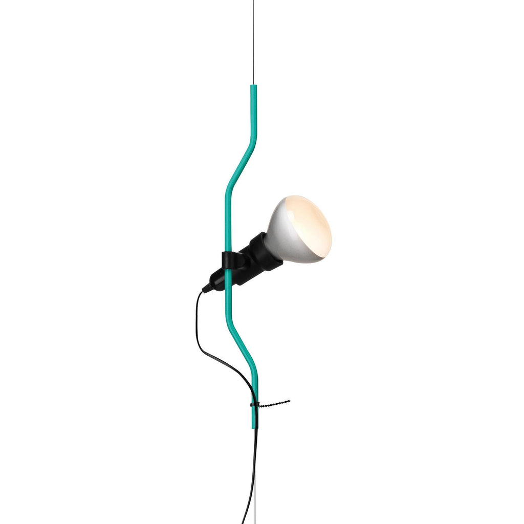 Lampe Parentesi par Achille Castiglioni - Flos-Noir-Sans variateur de lumière-The Woods Gallery