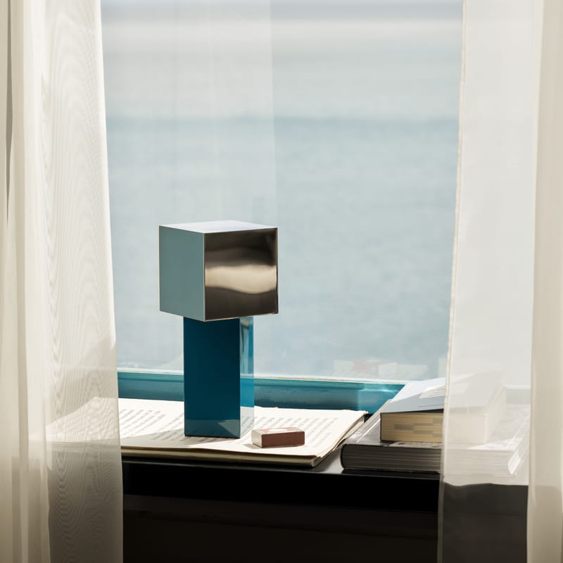 Lampe Pivot ATD7 sans fil rechargeable - &amp;Tradition-Vert / Marron-The Woods Gallery