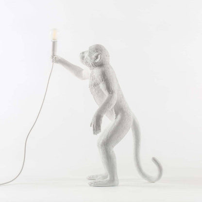 Lampe Singe Standing OUTDOOR de Marcantonio - Seletti-Blanc-The Woods Gallery