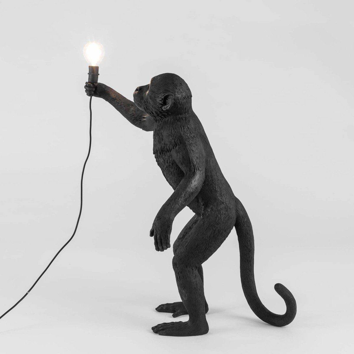 Lampe Singe Standing OUTDOOR de Marcantonio - Seletti-Blanc-The Woods Gallery