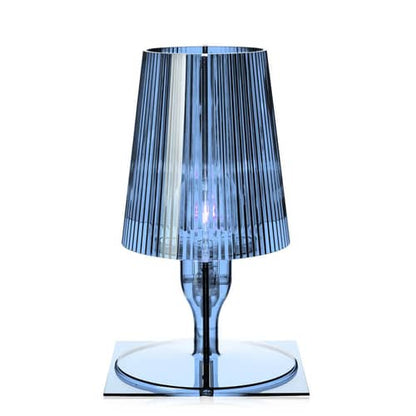 Lampe Take de Ferruccio Laviani - Kartell-Bleu-The Woods Gallery