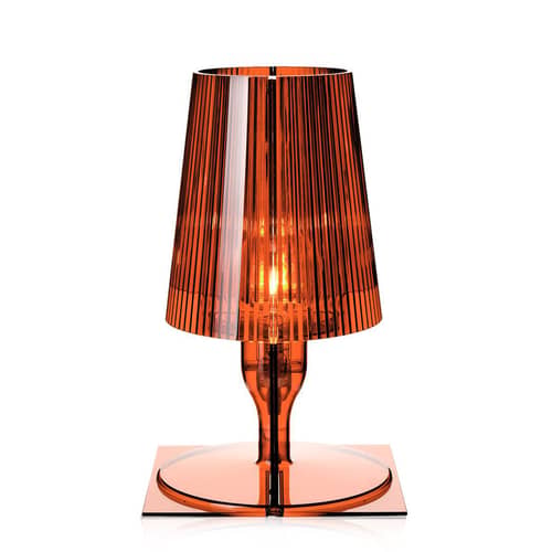 Lampe Take de Ferruccio Laviani - Kartell-Bleu-The Woods Gallery