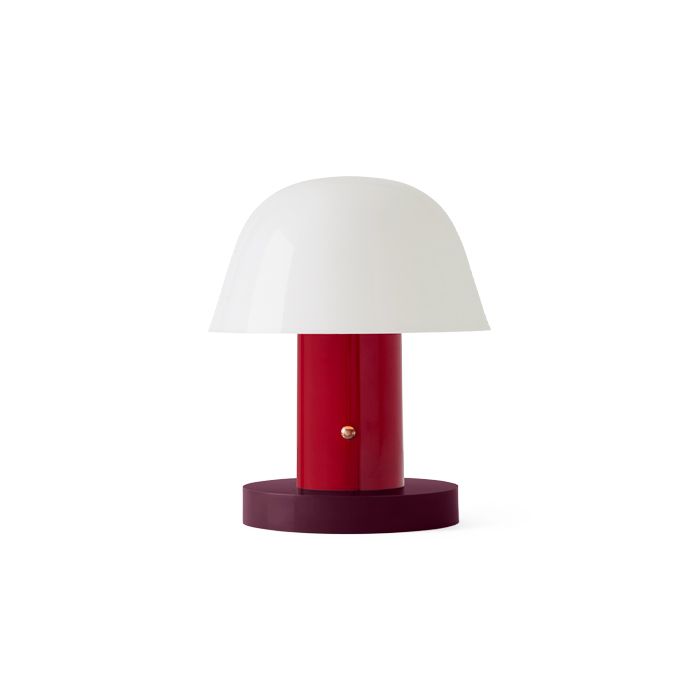 Lampe à Poser Setago - &Tradition-Marron/ Raisin-The Woods Gallery