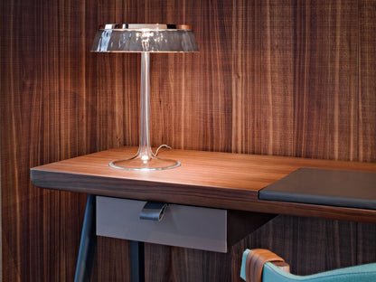 Lampe à poser Bon Jour de Philippe Starck - Flos-Blanc mat-Transparente-The Woods Gallery