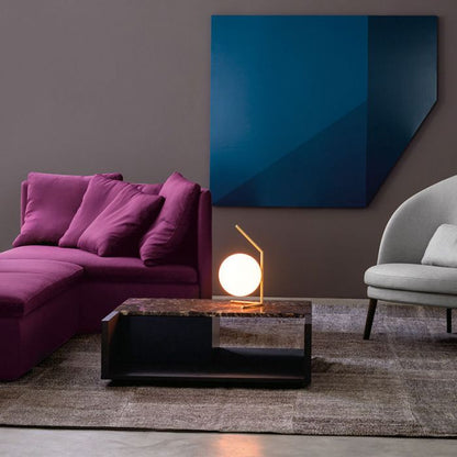 Lampe à poser IC T1 Low de Michael Anastassiades - Flos-Chrome-The Woods Gallery