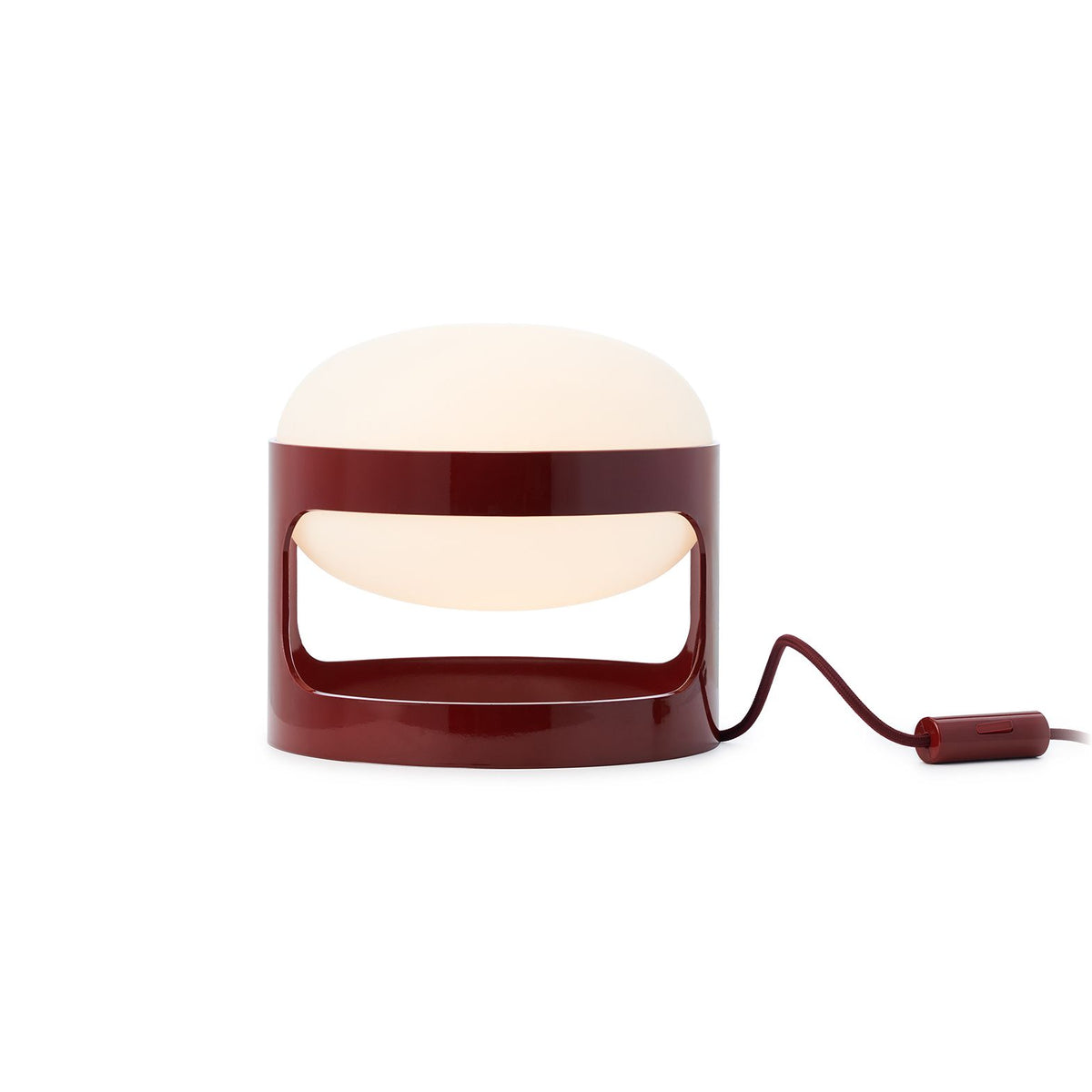 Lampe à poser KD28 de Joe Colombo - Kartell-Blanc-The Woods Gallery