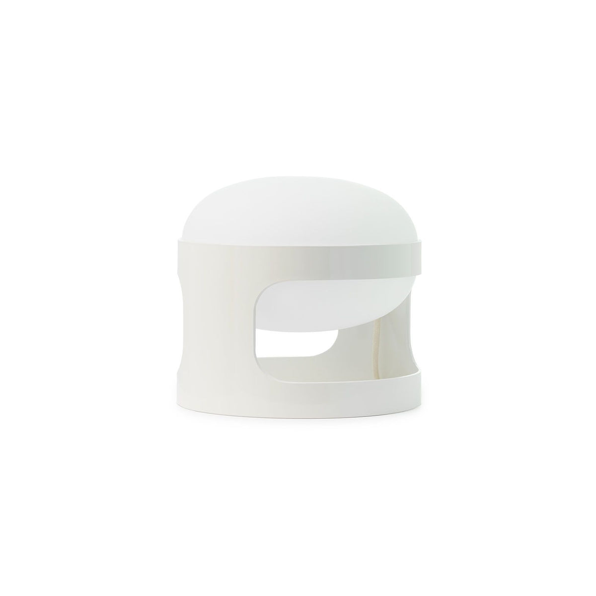 Lampe à poser KD28 de Joe Colombo - Kartell-Blanc-The Woods Gallery