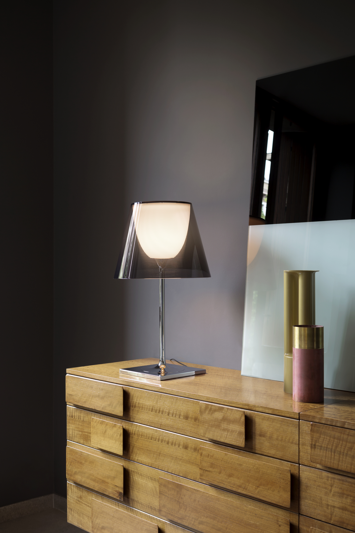 Lampe à poser KTribe T1 de Philippe Starck - Flos-Transparent-Sans ampoule-The Woods Gallery