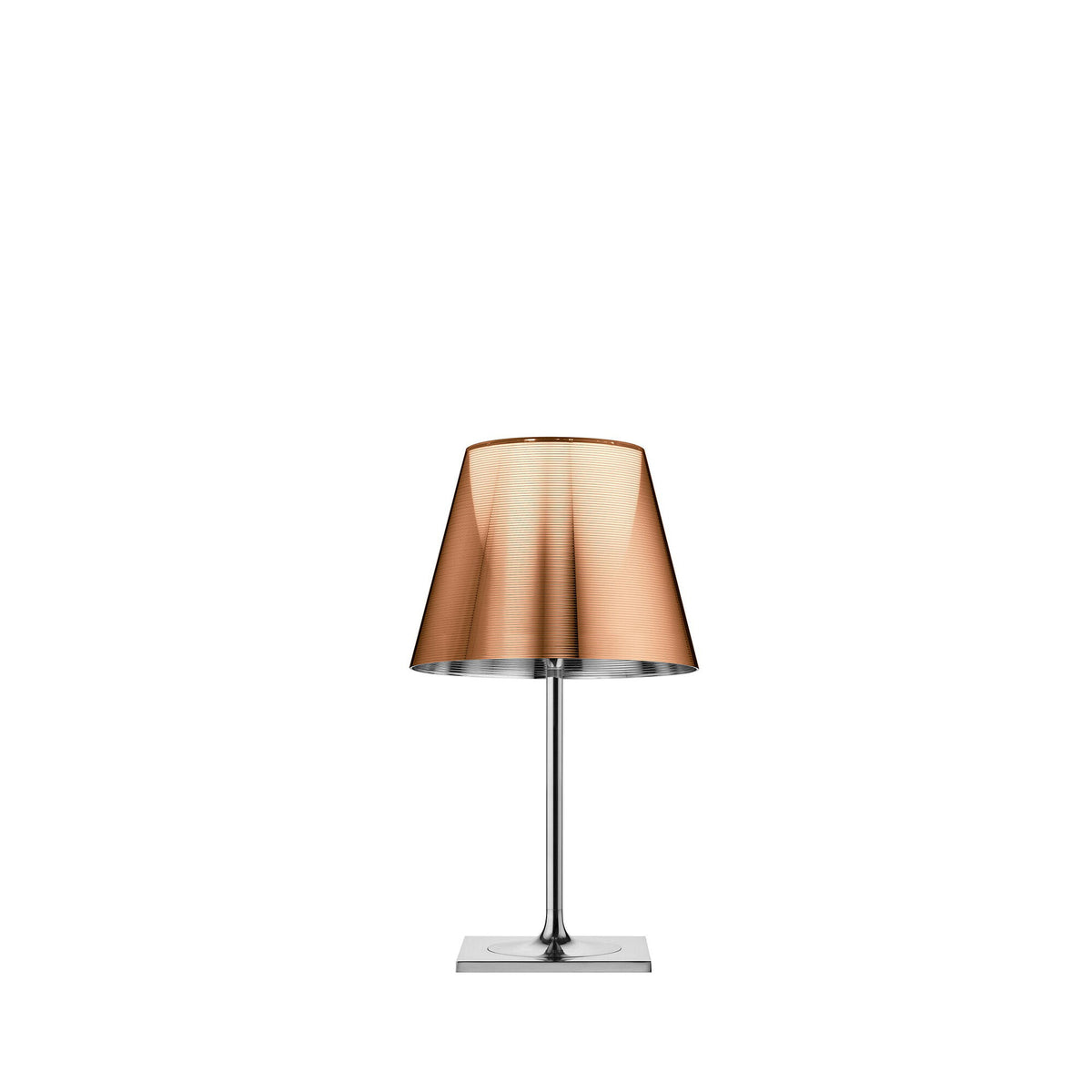 Lampe à poser KTribe T2 de Philippe Starck - Flos-Aluminium bronze-Sans ampoule-The Woods Gallery