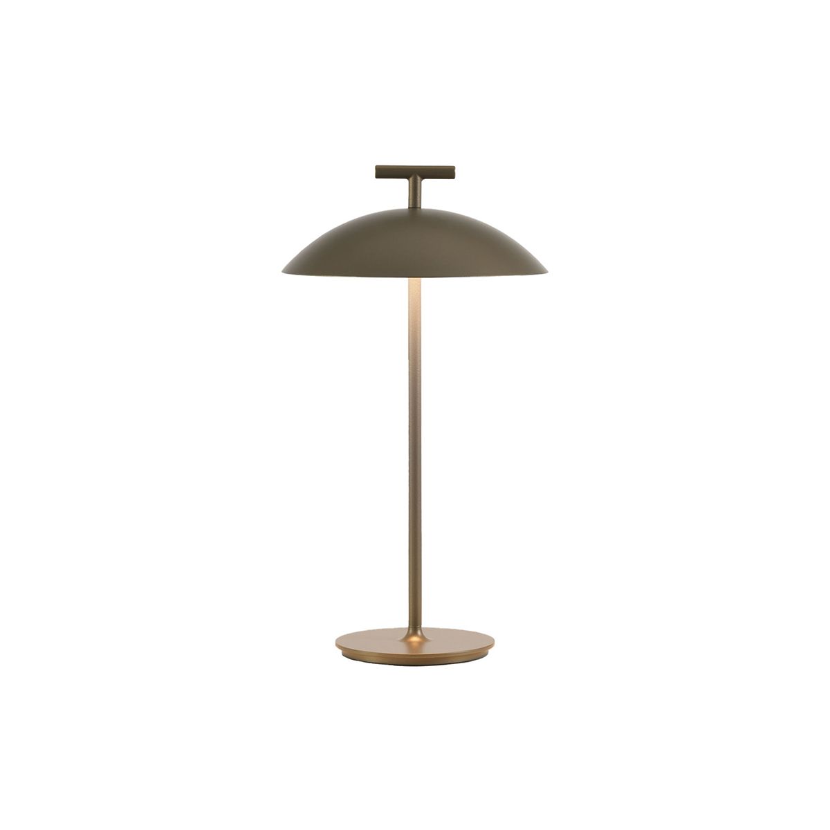 Lampe à poser Mini Geen-A par Ferruccio LAVIANI - Kartell-Noir-The Woods Gallery