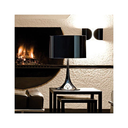 Lampe à poser Spun Light T1 de Sebastian Wrong - Flos-Noir-The Woods Gallery