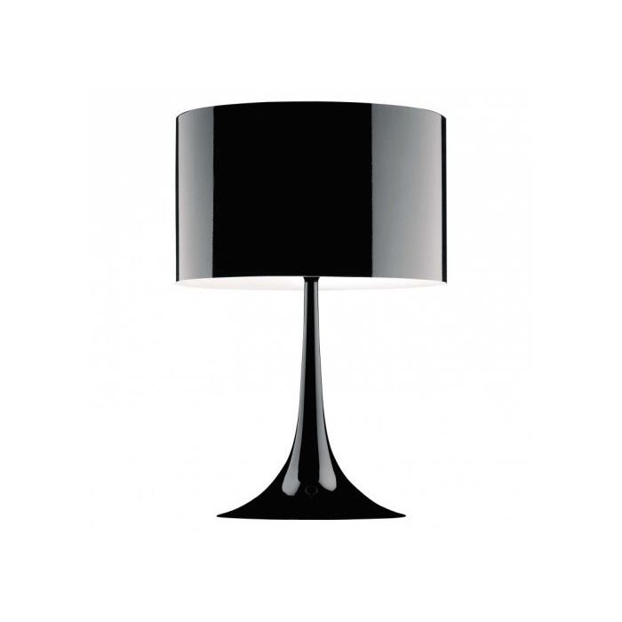 Lampe à poser Spun Light T2 - Flos-Noir-The Woods Gallery