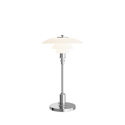 Lampe à poser sans fil PH 2/1 Portable de Poul Henningsen - Louis Poulsen-Chrome poli-The Woods Gallery