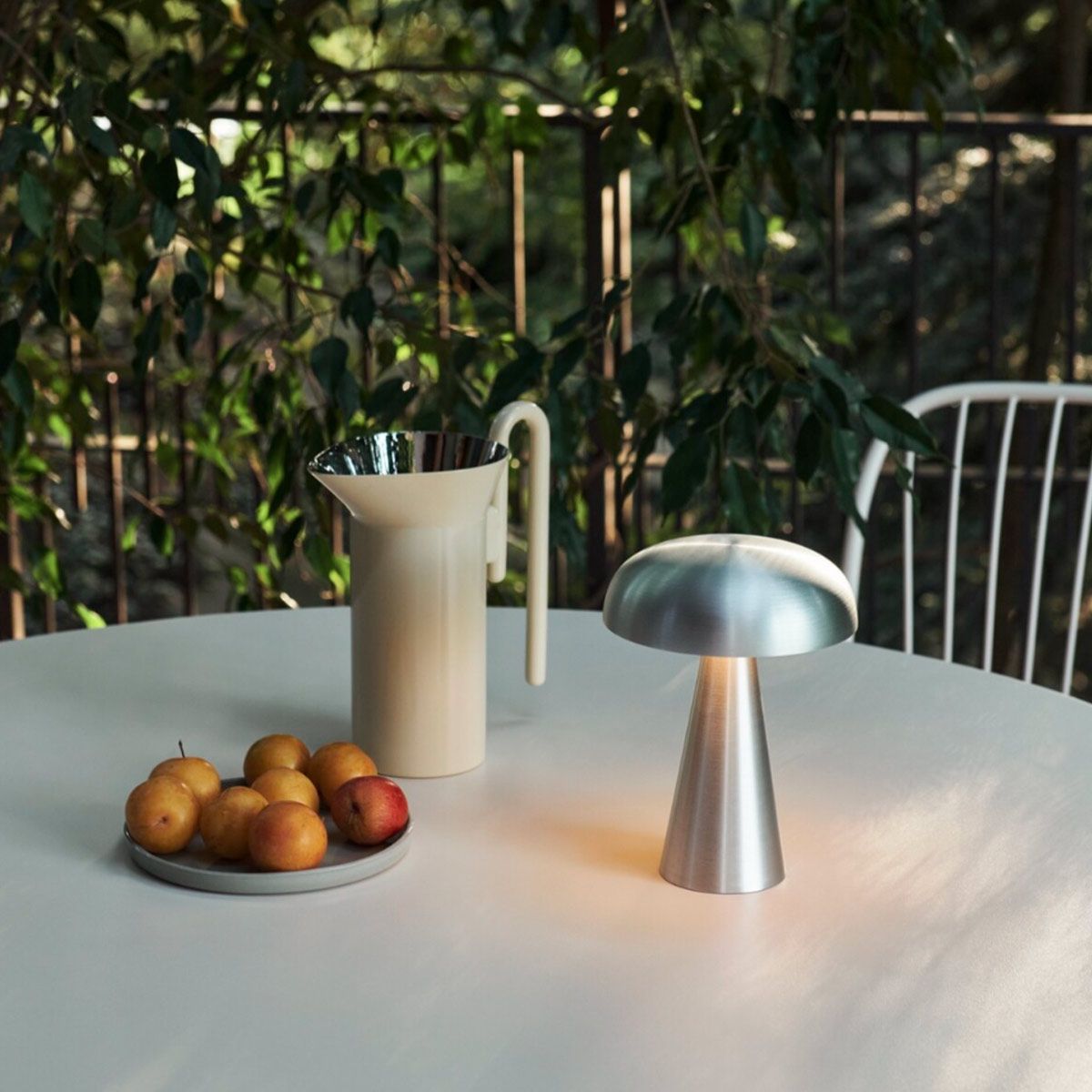 Lampe de Table Como SC53 par Space Copenhagen - &amp;Tradition-Aluminium-The Woods Gallery