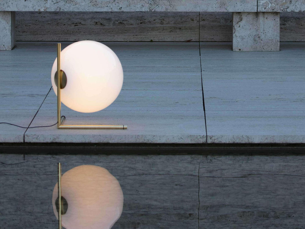 Lampe de Table IC T3 - Or 24 carats - Flos-Or 24 carats-The Woods Gallery