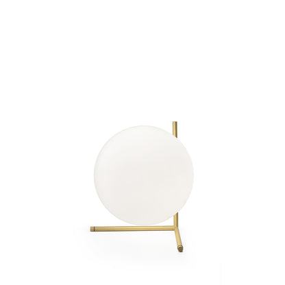 Lampe de Table IC T3 - Or 24 carats de Michael Anastassiades - Flos-Laiton-The Woods Gallery