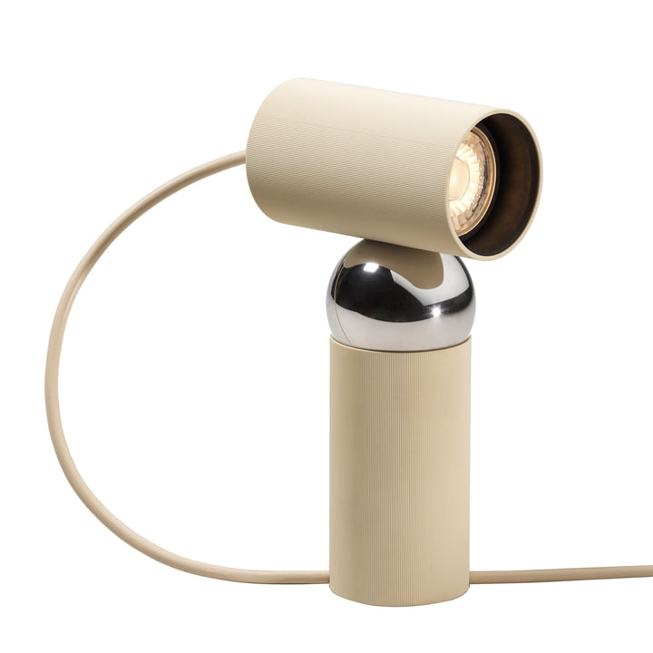 Lampe de table Bilboquet de Philippe Malouin - Flos-Beige-The Woods Gallery