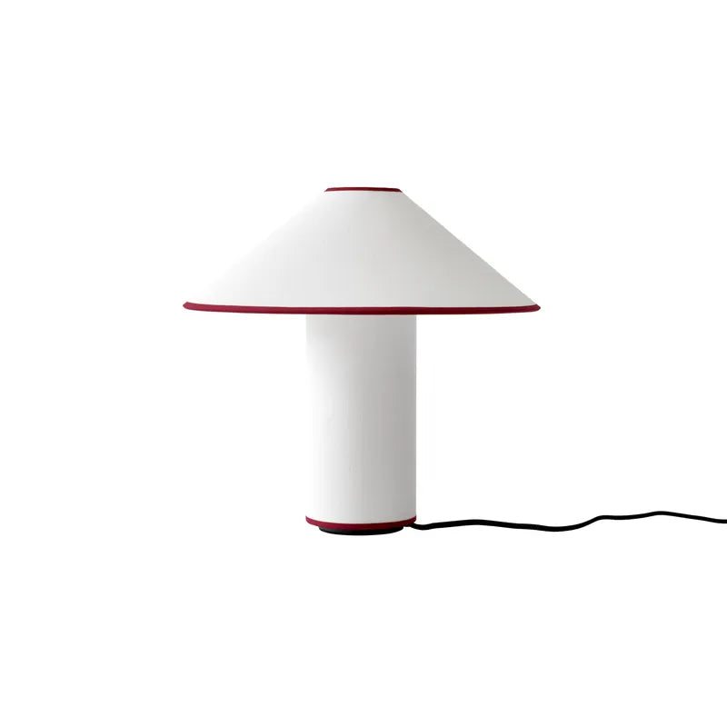 Lampe de table Colette ATD6 tissu - &amp;Tradition-Rouge-The Woods Gallery