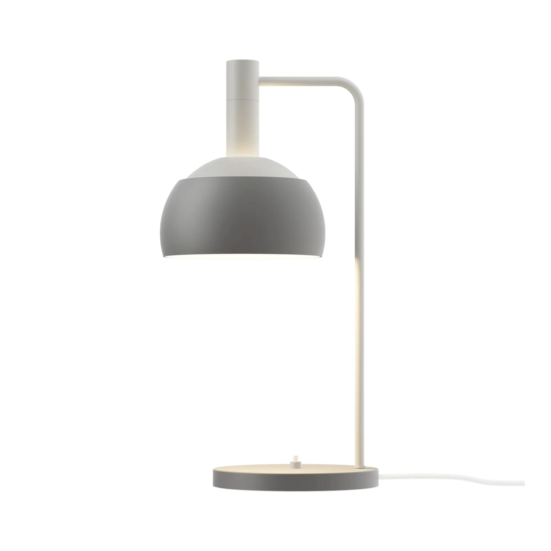 Lampe de table FJ Elements de Finn Juhl - Louis Poulsen-Gris original-The Woods Gallery