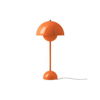 Lampe de table Flowerpot VP3 de Verner Panton - &amp;Tradition-Orange acidulé-The Woods Gallery