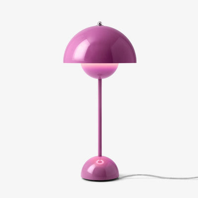 Lampe de table Flowerpot VP3 de Verner Panton - &Tradition-Rose acidulé-The Woods Gallery