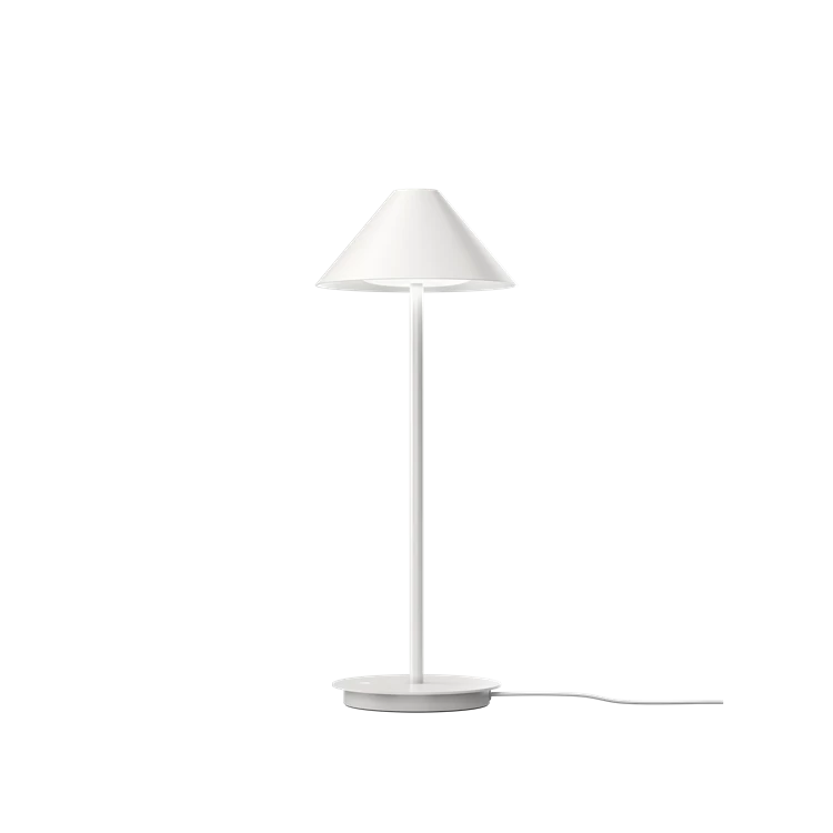 Lampe de table Keglen - Louis Poulsen-Blanc-Pied-The Woods Gallery