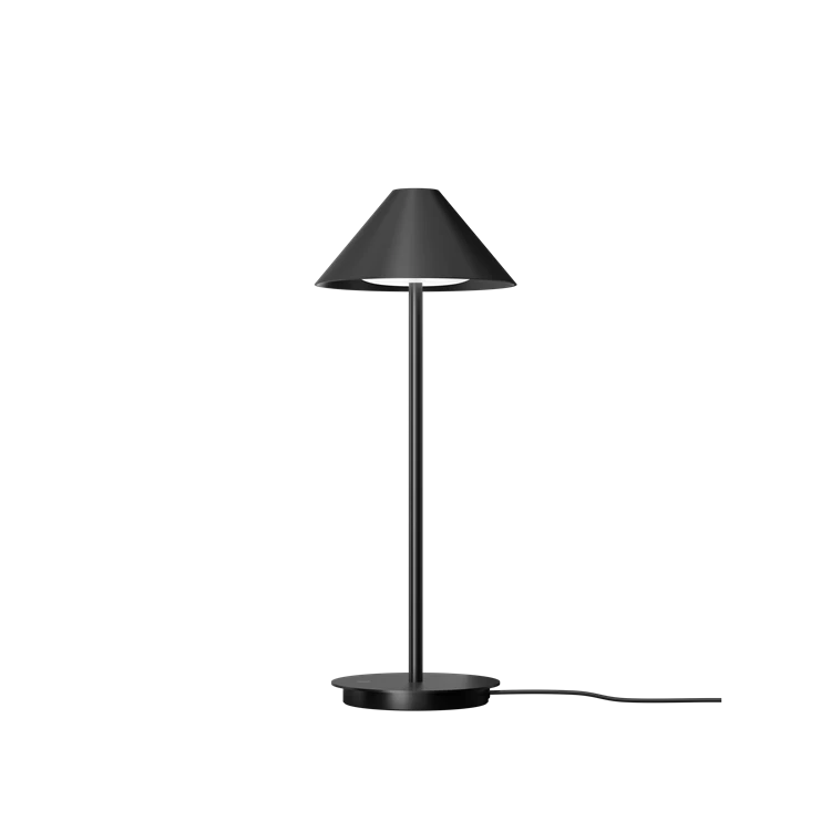 Lampe de table Keglen - Louis Poulsen-Noir-Pied-The Woods Gallery