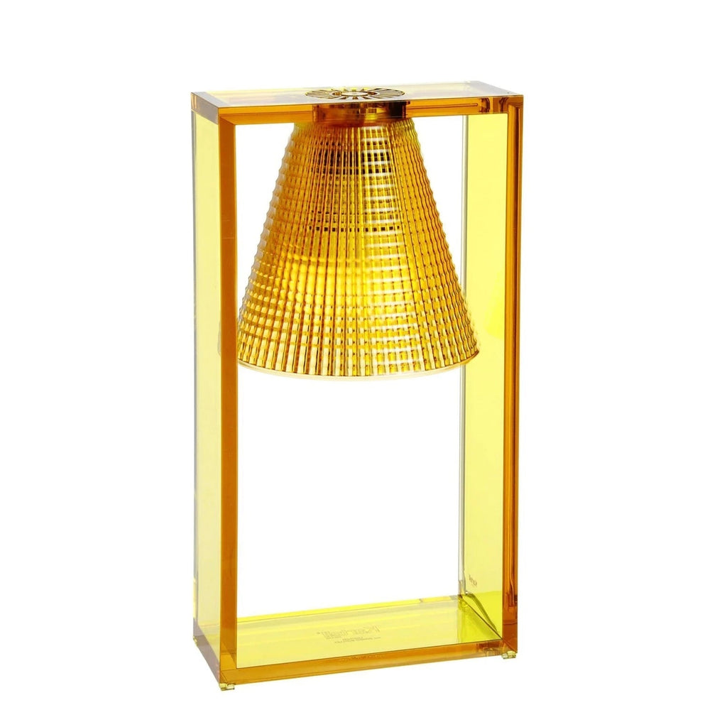 Lampe de table Light-Air d'Eugeni Quitllet - Kartell-Noir-Cristal-The Woods Gallery