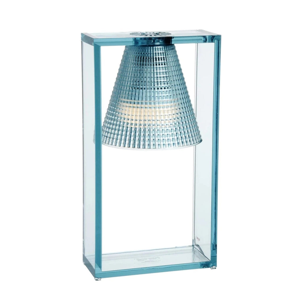 Lampe de table Light-Air d'Eugeni Quitllet - Kartell-Noir-Cristal-The Woods Gallery