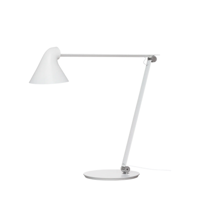 Lampe de table NJP - Louis Poulsen-Blanc-LED 2700K 10W-Pied-The Woods Gallery