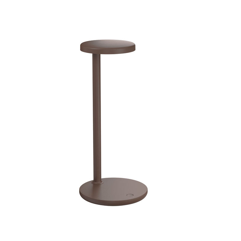 Lampe de table Oblique QI Led de Vincent Van Duysen - Flos-Marron-The Woods Gallery