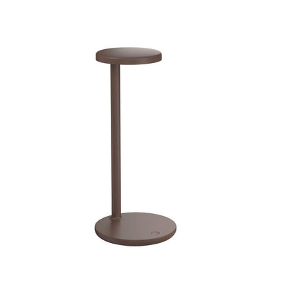Lampe de table Oblique QI Led de Vincent Van Duysen - Flos-Marron-The Woods Gallery