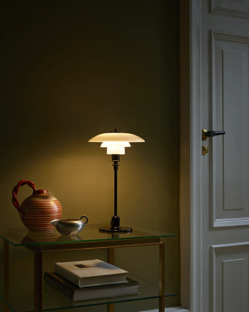 Lampe de table PH 2/1 - Louis Poulsen-Chromé brillant-The Woods Gallery