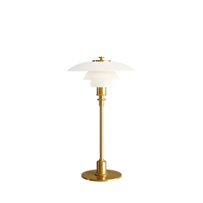 Lampe de table PH 2/1 - Louis Poulsen-Laiton métallisé-The Woods Gallery