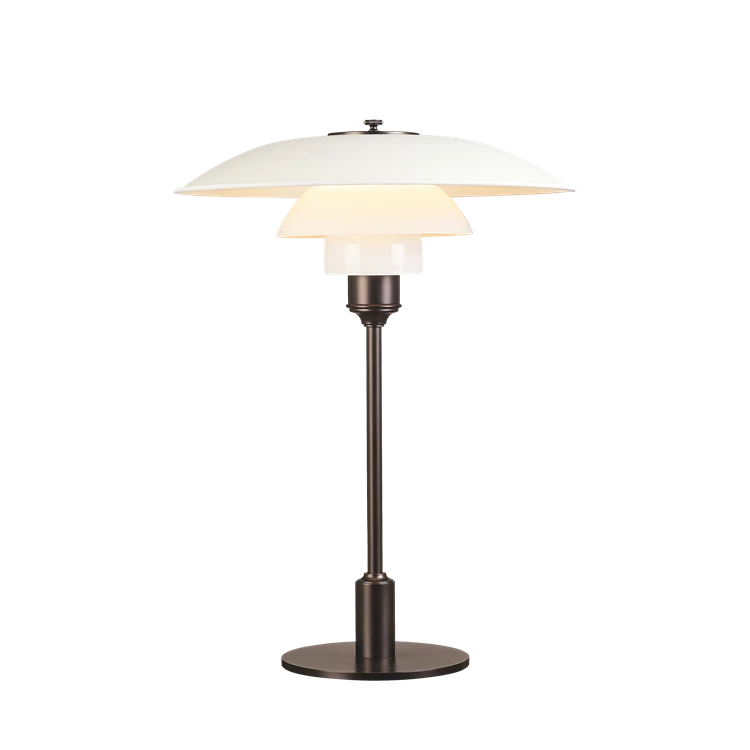 Lampe de table PH 3½-2½ - Louis Poulsen-Blanc-The Woods Gallery
