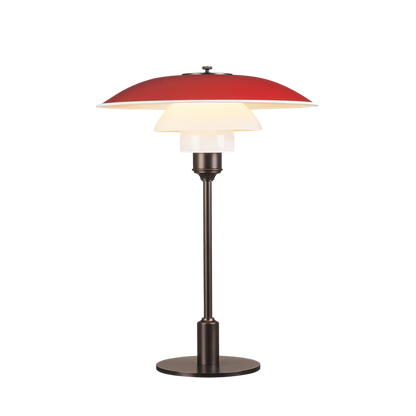 Lampe de table PH 3½-2½ - Louis Poulsen-Rouge-The Woods Gallery