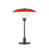 Lampe de table PH 3½-2½ - Louis Poulsen-Rouge-The Woods Gallery